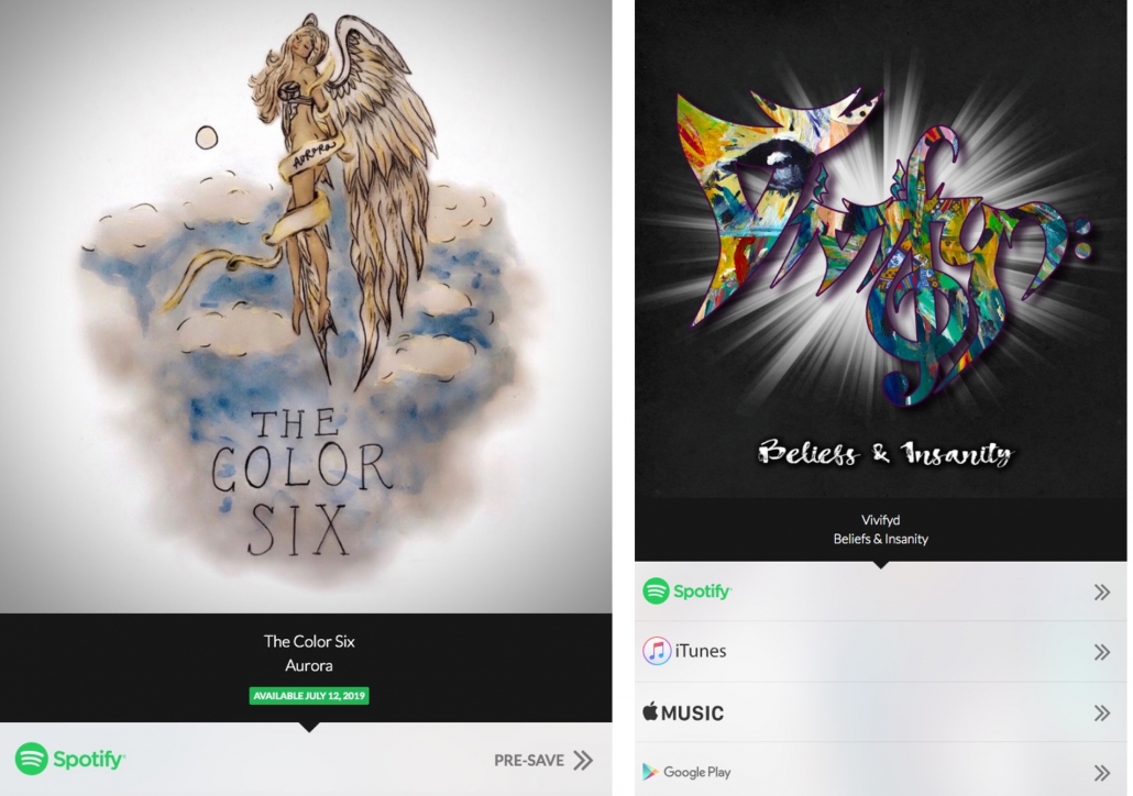 Spotify pre-save before and after release